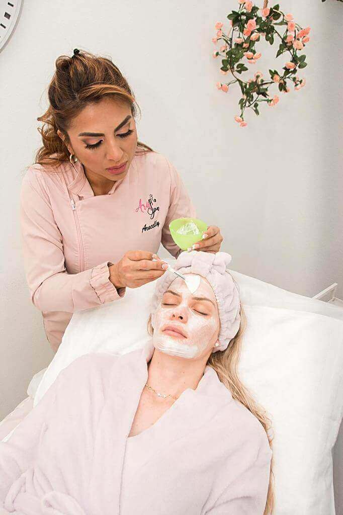 Deep facial treatment
